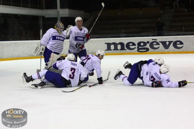 Photo hockey match Poland - France U20 le 18/12/2015