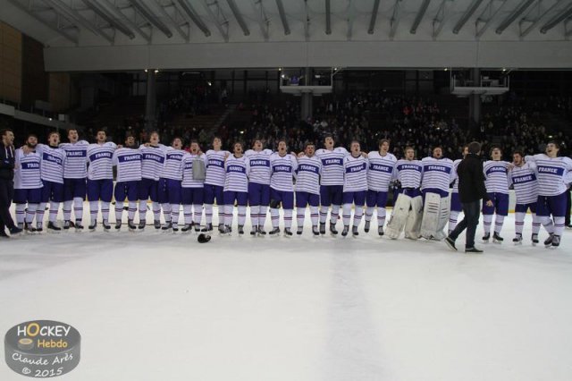 Photo hockey match Poland - France U20 le 18/12/2015