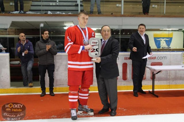Photo hockey match Poland - France U20 le 18/12/2015
