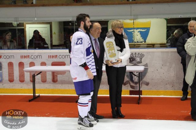 Photo hockey match Poland - France U20 le 18/12/2015