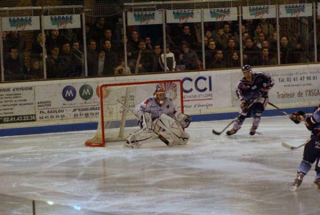 Photo hockey match Angers  - Dijon  le 20/01/2009