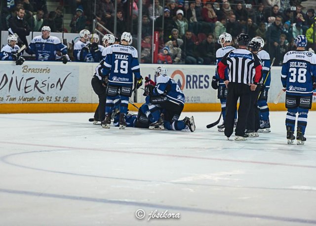 Photo hockey match Gap  - Brest  le 21/12/2015