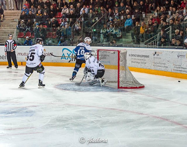Photo hockey match Gap  - Brest  le 21/12/2015