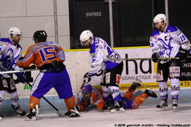 Photo hockey match Clermont-Ferrand II - Val Vanoise II le 19/12/2015
