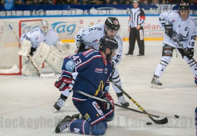 Photo hockey match Grenoble  - Brest  le 23/12/2015
