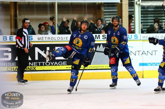 Photo hockey match Chamonix  - Epinal  le 23/12/2015