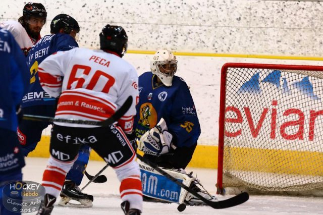 Photo hockey match Chamonix  - Epinal  le 23/12/2015