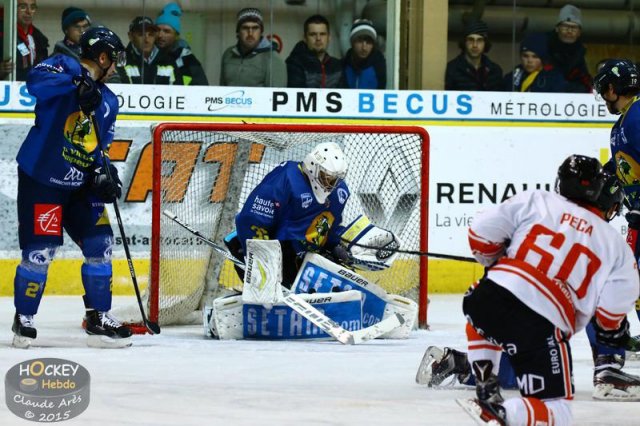 Photo hockey match Chamonix  - Epinal  le 23/12/2015