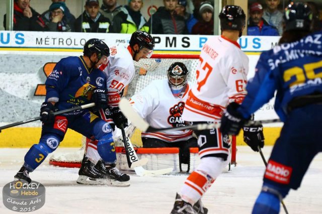 Photo hockey match Chamonix  - Epinal  le 23/12/2015