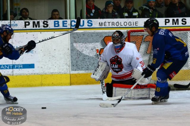Photo hockey match Chamonix  - Epinal  le 23/12/2015