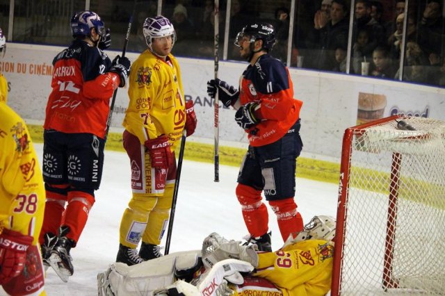 Photo hockey match Angers  - Dijon  le 23/12/2015