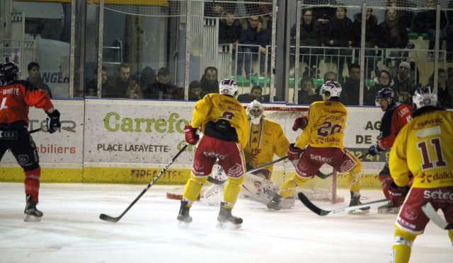 Photo hockey match Angers  - Dijon  le 23/12/2015