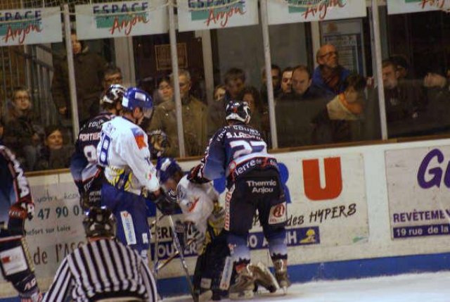 Photo hockey match Angers  - Dijon  le 20/01/2009