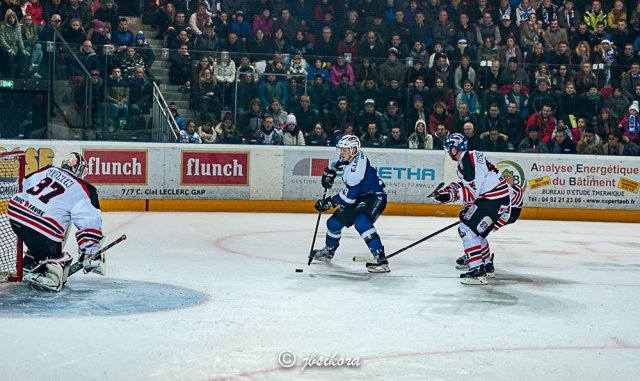 Photo hockey match Gap  - Bordeaux le 23/12/2015