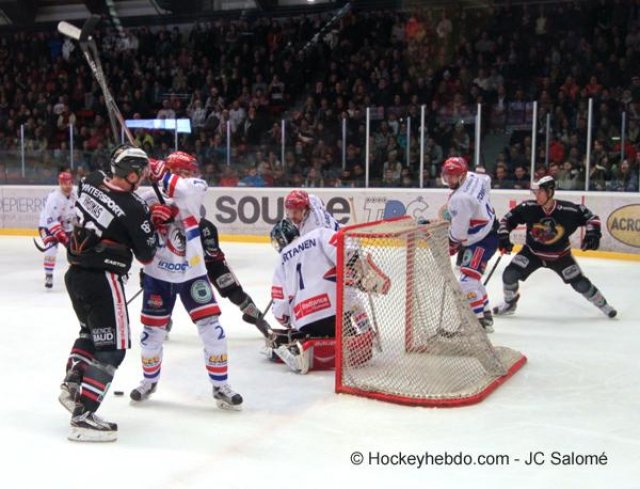 Photo hockey match Morzine-Avoriaz - Lyon le 23/12/2015