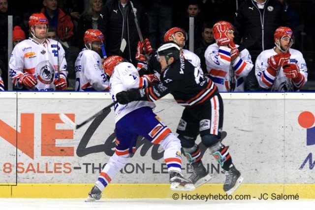 Photo hockey match Morzine-Avoriaz - Lyon le 23/12/2015