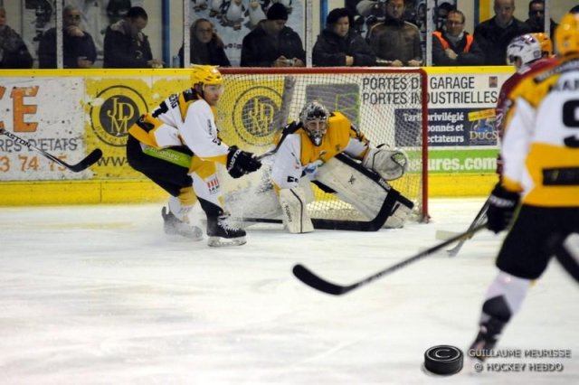 Photo hockey match Dijon  - Strasbourg  le 27/12/2015