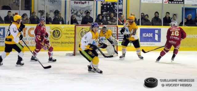 Photo hockey match Dijon  - Strasbourg  le 27/12/2015