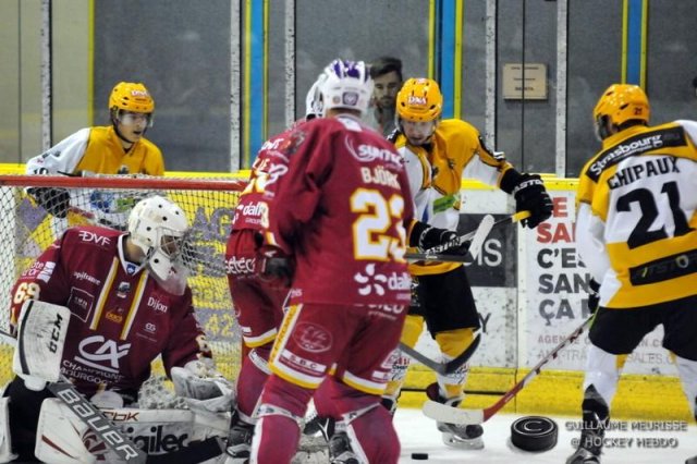 Photo hockey match Dijon  - Strasbourg  le 27/12/2015