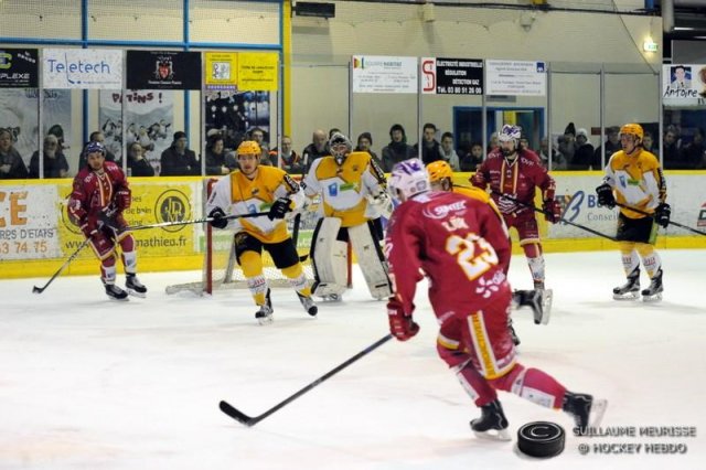 Photo hockey match Dijon  - Strasbourg  le 27/12/2015