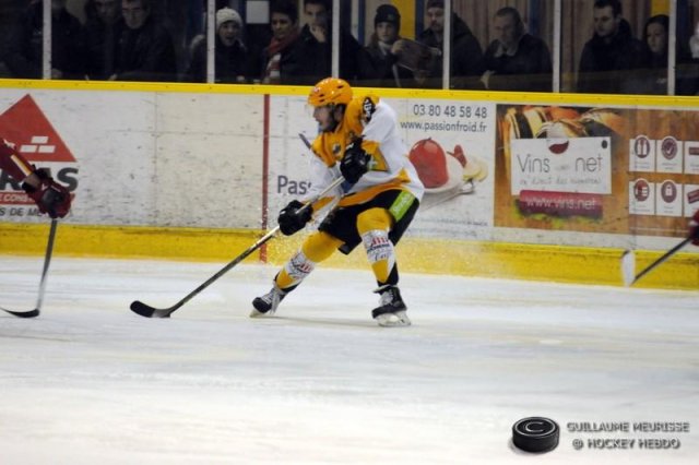 Photo hockey match Dijon  - Strasbourg  le 27/12/2015