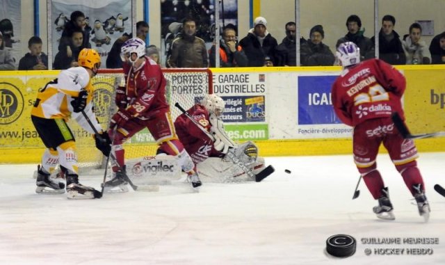 Photo hockey match Dijon  - Strasbourg  le 27/12/2015