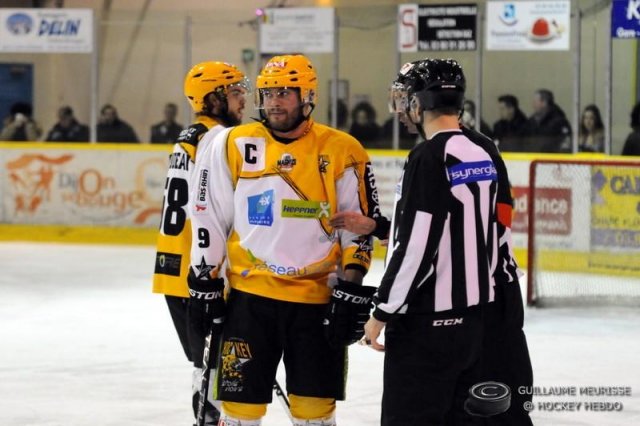 Photo hockey match Dijon  - Strasbourg  le 27/12/2015
