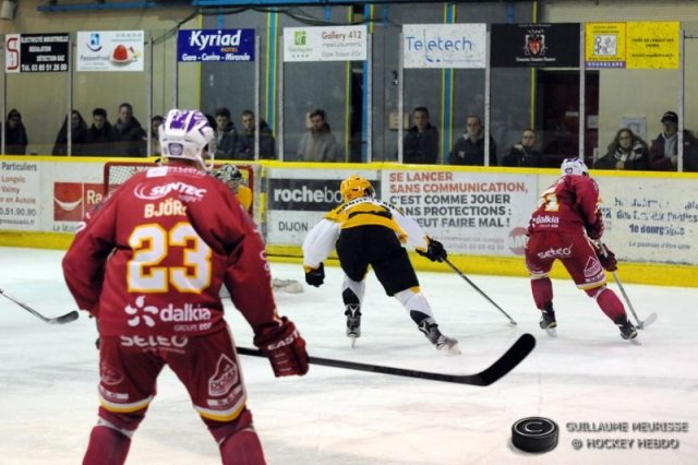 Photo hockey match Dijon  - Strasbourg  le 27/12/2015