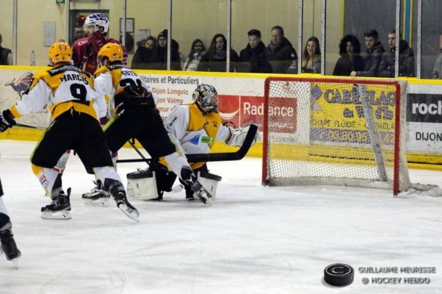 Photo hockey match Dijon  - Strasbourg  le 27/12/2015