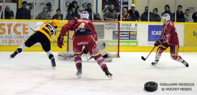 Photo hockey match Dijon  - Strasbourg  le 27/12/2015