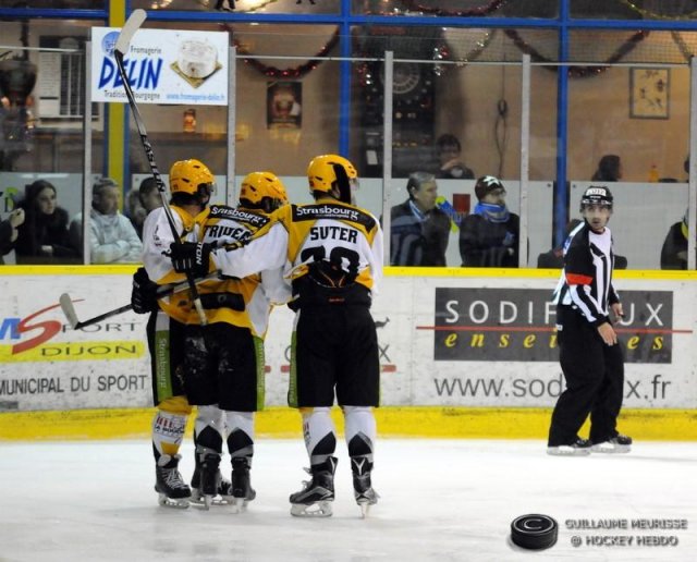 Photo hockey match Dijon  - Strasbourg  le 27/12/2015