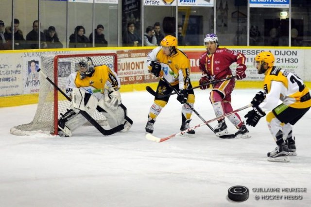 Photo hockey match Dijon  - Strasbourg  le 27/12/2015
