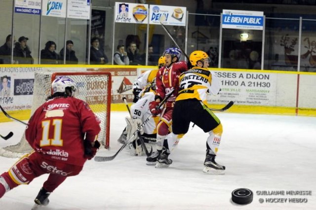 Photo hockey match Dijon  - Strasbourg  le 27/12/2015