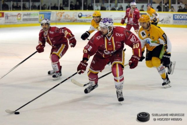 Photo hockey match Dijon  - Strasbourg  le 27/12/2015