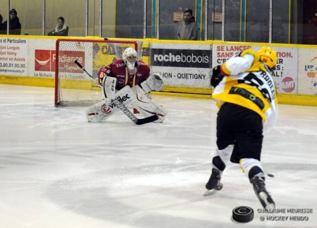 Photo hockey match Dijon  - Strasbourg  le 27/12/2015
