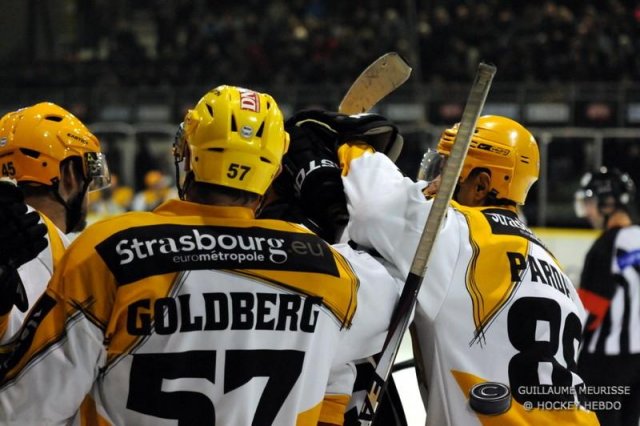 Photo hockey match Dijon  - Strasbourg  le 27/12/2015