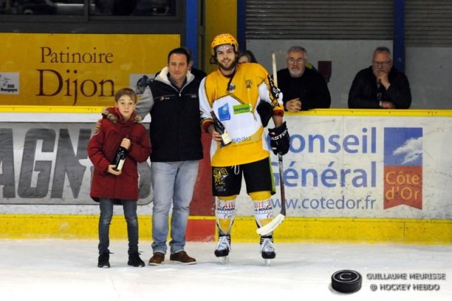 Photo hockey match Dijon  - Strasbourg  le 27/12/2015
