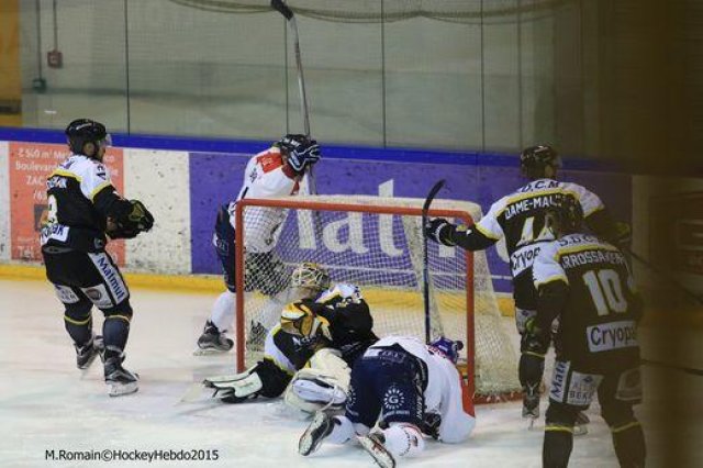 Photo hockey match Rouen - Angers  le 27/12/2015