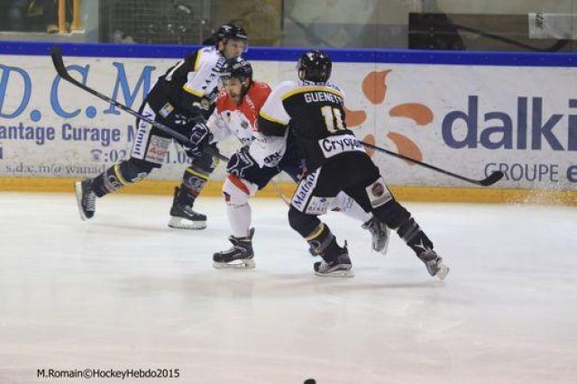 Photo hockey match Rouen - Angers  le 27/12/2015