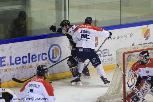 Photo hockey match Rouen - Angers  le 27/12/2015