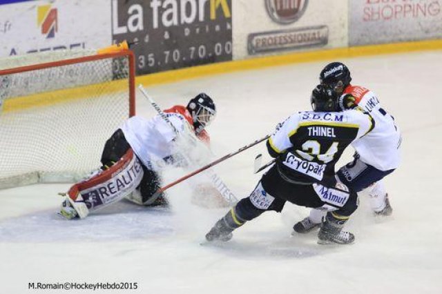 Photo hockey match Rouen - Angers  le 27/12/2015