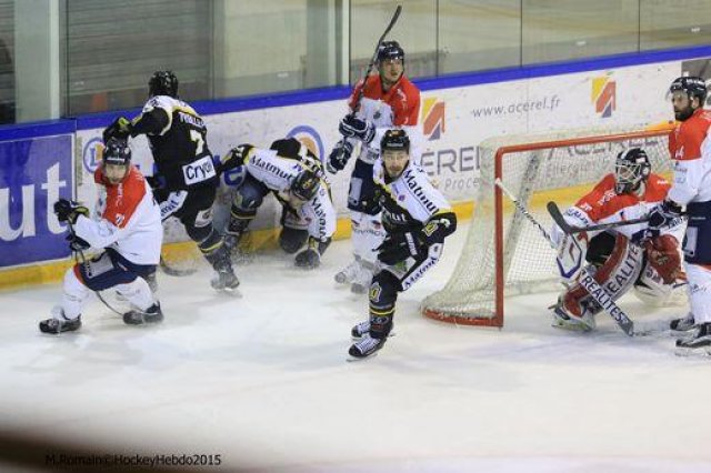 Photo hockey match Rouen - Angers  le 27/12/2015