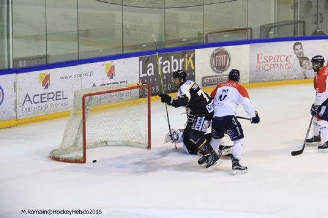 Photo hockey match Rouen - Angers  le 27/12/2015