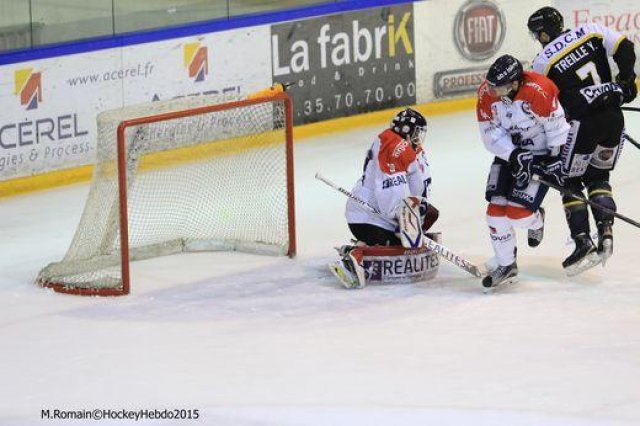 Photo hockey match Rouen - Angers  le 27/12/2015
