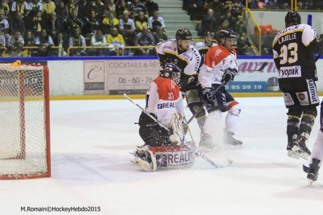 Photo hockey match Rouen - Angers  le 27/12/2015