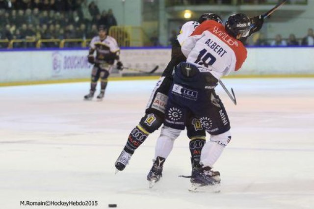 Photo hockey match Rouen - Angers  le 27/12/2015