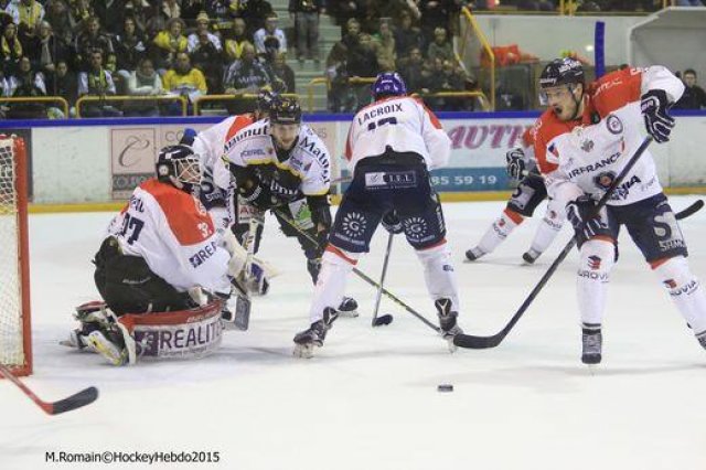 Photo hockey match Rouen - Angers  le 27/12/2015