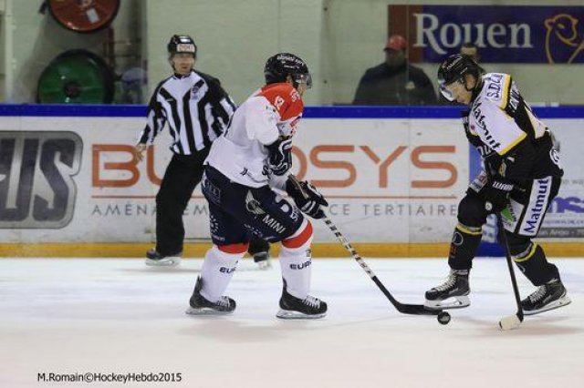 Photo hockey match Rouen - Angers  le 27/12/2015