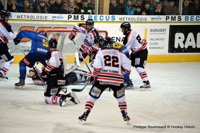 Photo hockey match Chamonix  - Bordeaux le 30/12/2015