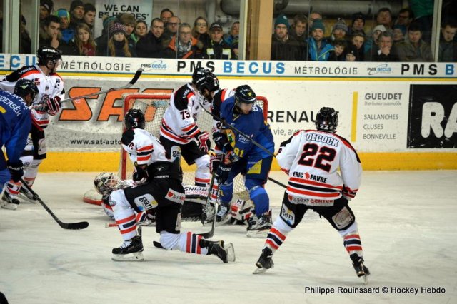 Photo hockey match Chamonix  - Bordeaux le 30/12/2015